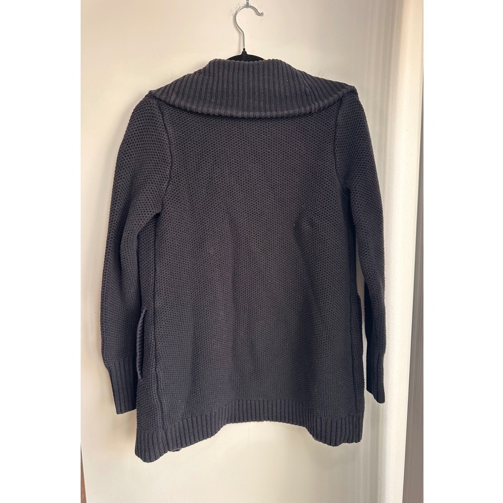 Duluth Trading Co Shawl Collar Knit Cardigan Sweater Women's Size S Cotton Blend - Picture 4 of 4